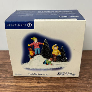 Dept. 56  Fun in the Snow