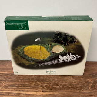 Dept. 56  Putting Green