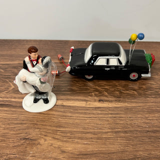 Dept. 56  Just Married, 2 piece set