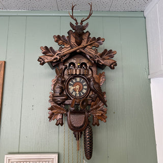Black Forest Wooden Cuckoo Clock