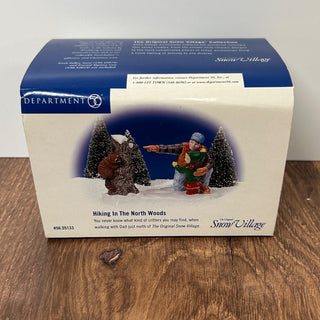 Dept. 56 Hiking In the North Woods