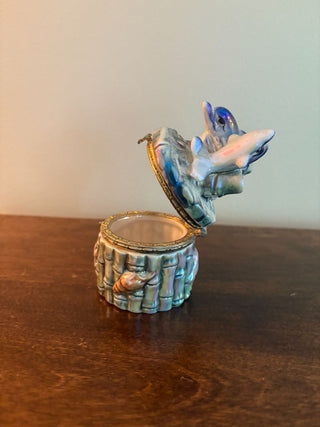 dolphin ceramic box