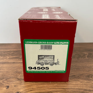 LGB #94505 Christmas Gondola Train Car with Gift Box 11Wx5Dx6H