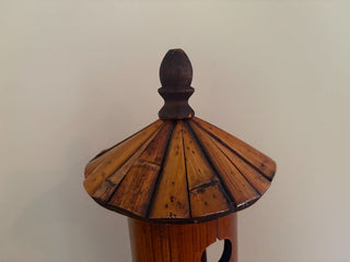bamboo vintage birdhouse