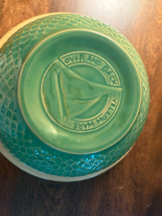 green honeycomb bowl