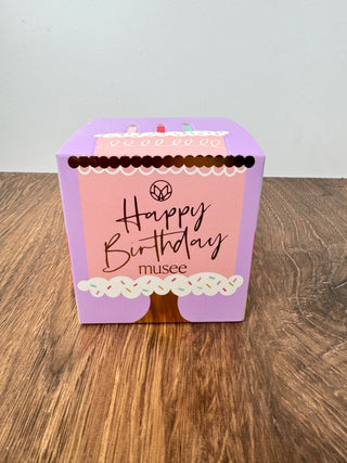 Musee Birthday Cake Boxed Bath Balm