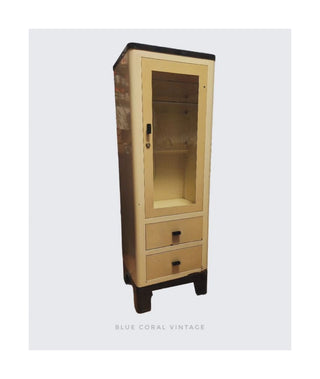 1930s Steeline Medical Cabinet by S. A. Aloe Company, Art Deco- IN STORE PICKUP ONLY