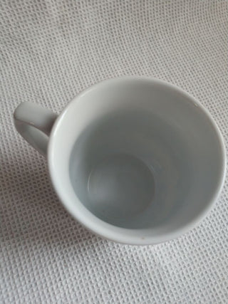 Vintage Chinese Jingdezhen Zhi Blue & White Dragon Porcelain Mug only