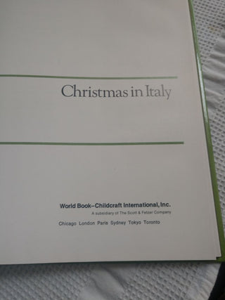 World Book Christmas Series Christmas In Italy 1979