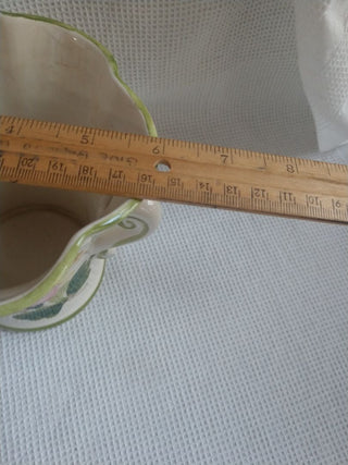 Floral Ceramic Vase Portugal 5.5"