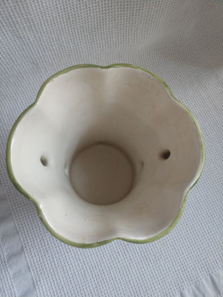 Floral Ceramic Vase Portugal 5.5"