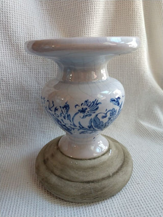Crackle Candle base 7"x5"