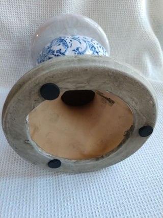 Crackle Candle base 7"x5"
