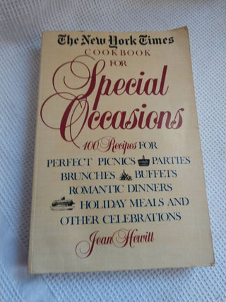 NY Times Cookbook for Special Occaisions