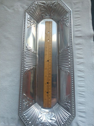 Lenox Butlers Pantry Metal Bread / Serving Tray 17"