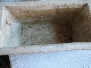 Plaster covered metal Indoor use only Angle Planter