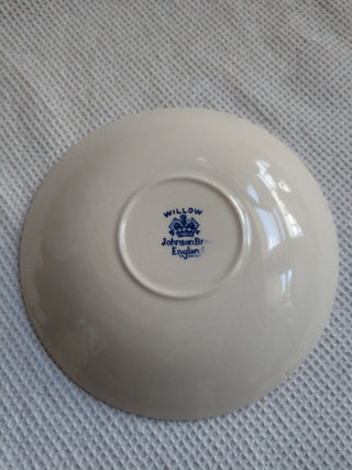 Small Willow Johnson Bro England Saucer