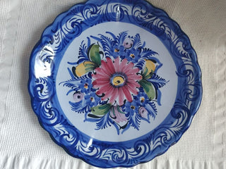 Floral Plate Wall Decor Portugal