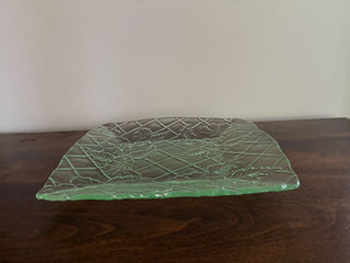 square platter w ivy design