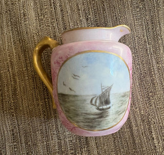 handpainted mini pitcher