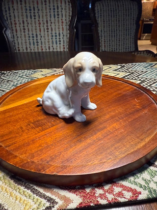 Porcelain Dog Figurine