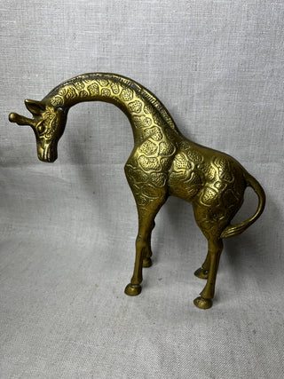 MCM Brass Giraffe