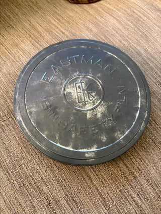 vintage reel film tin