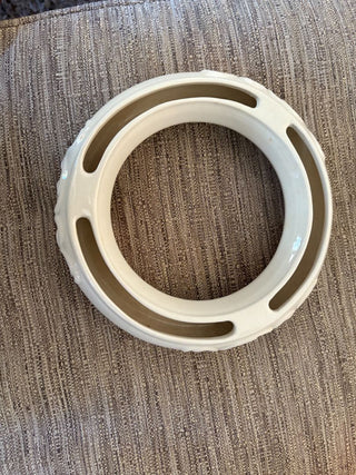 round bone China vase