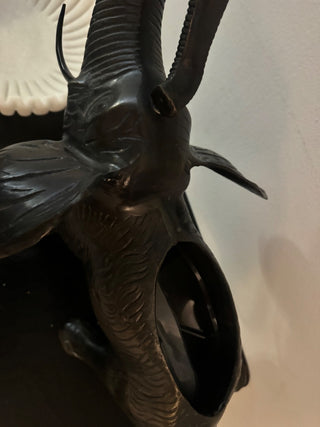 Vintage Brass Oversized Elephant
