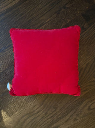 Santa Needlepoint pillow