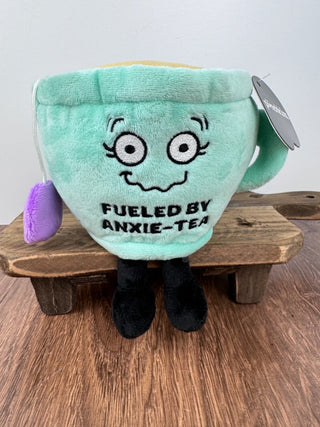 Fueled by Anxiety Tea Cup Plush
