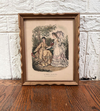 "La Mode Illustree" French Fashion Print