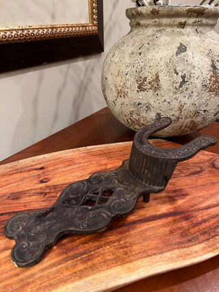 Vintage Cast Iron Horseshoe Bootjack