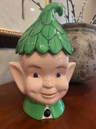 Vintage Pixie Elf Cookie Jar