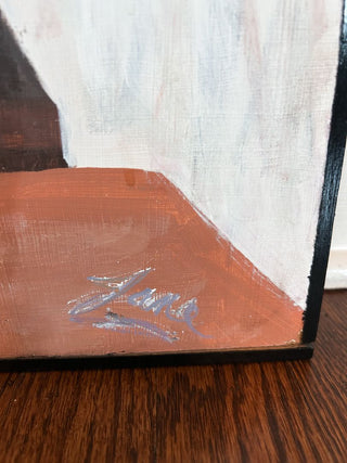 Signed Jane Mid-20th Century Floral Still Life Painting