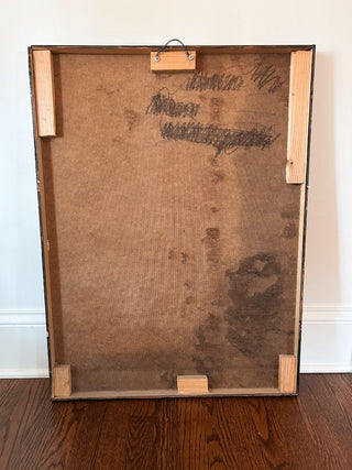 Signed Jane Mid-20th Century Floral Still Life Painting