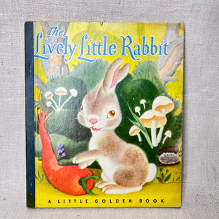 Lively Little Rabbit Little Golden Book Firm