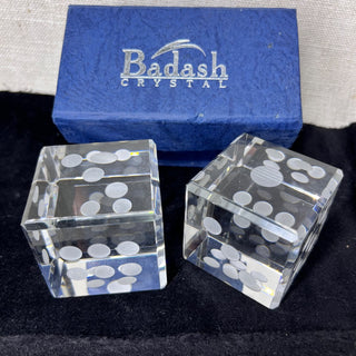 Crystal Dice by Badash