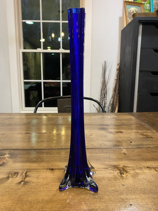 Glass Cobalt Bud Vase