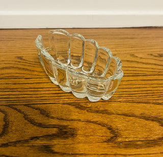 Princess House Ribbed Spoon/Fork Holder 5" X 3"