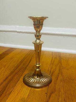 Vintage Gorham Silver Plate Candle Holder 9"