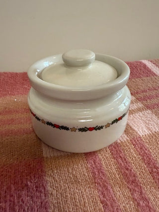 O' Christmas Tree Covered Dish 4.5"  Diameter