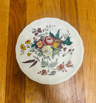 Vintage Spode Gainsborough Floral  8" Salad Plate