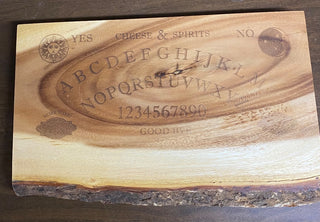 Ouija theme cheese board 10x15”
