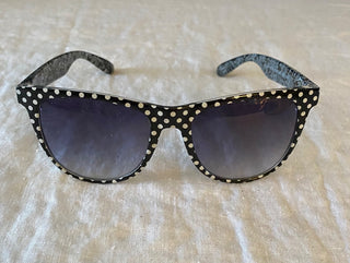Retro polka dot cat eye style sunglasses