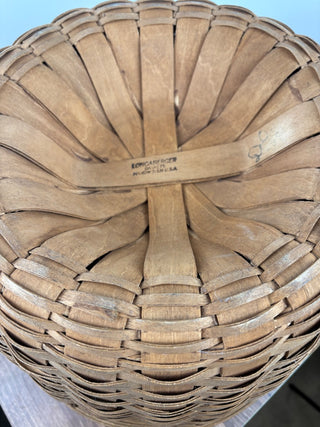 Vtg Longaberger Corn Basket