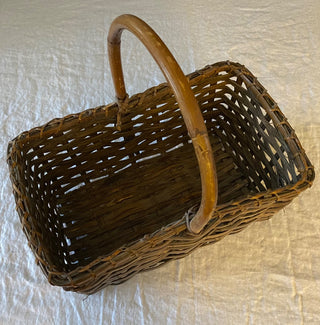 Vintage wicker basket