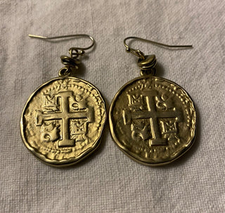 Coin earrings