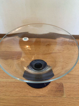 Vintage Glass Handmade Wanda Poland Dish 8"x10"