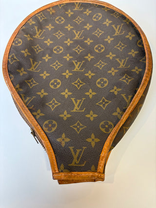 Authentic Louis Vuitton Monogrammed Tennis Racquet Cover